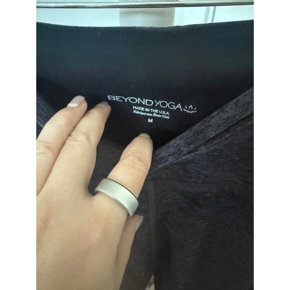 Beyond Yoga High Waist Mesh Spacedye Leggings Purple Size Medium - Picture 3 of 8